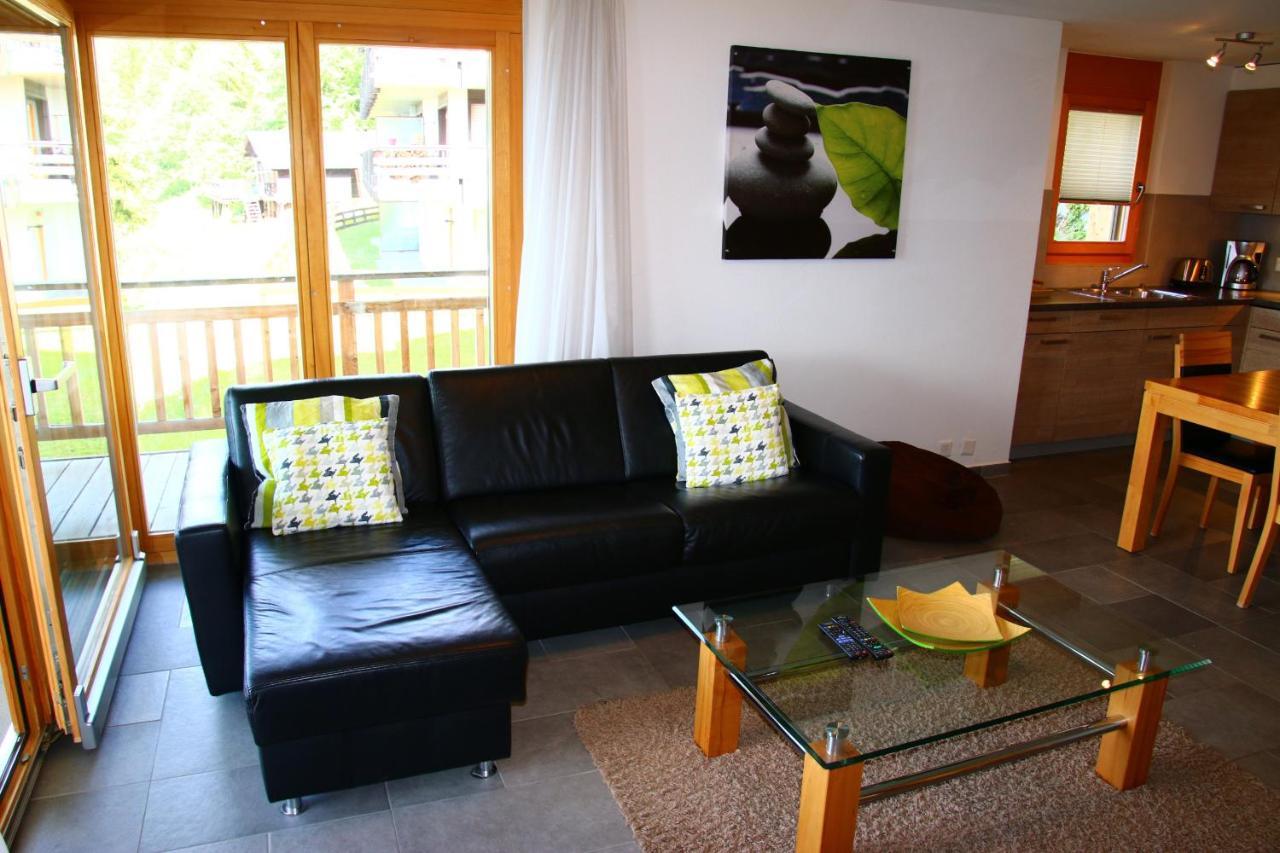 Ski Paradise MOUNTAIN&LUXE apartments Veysonnaz Bagian luar foto