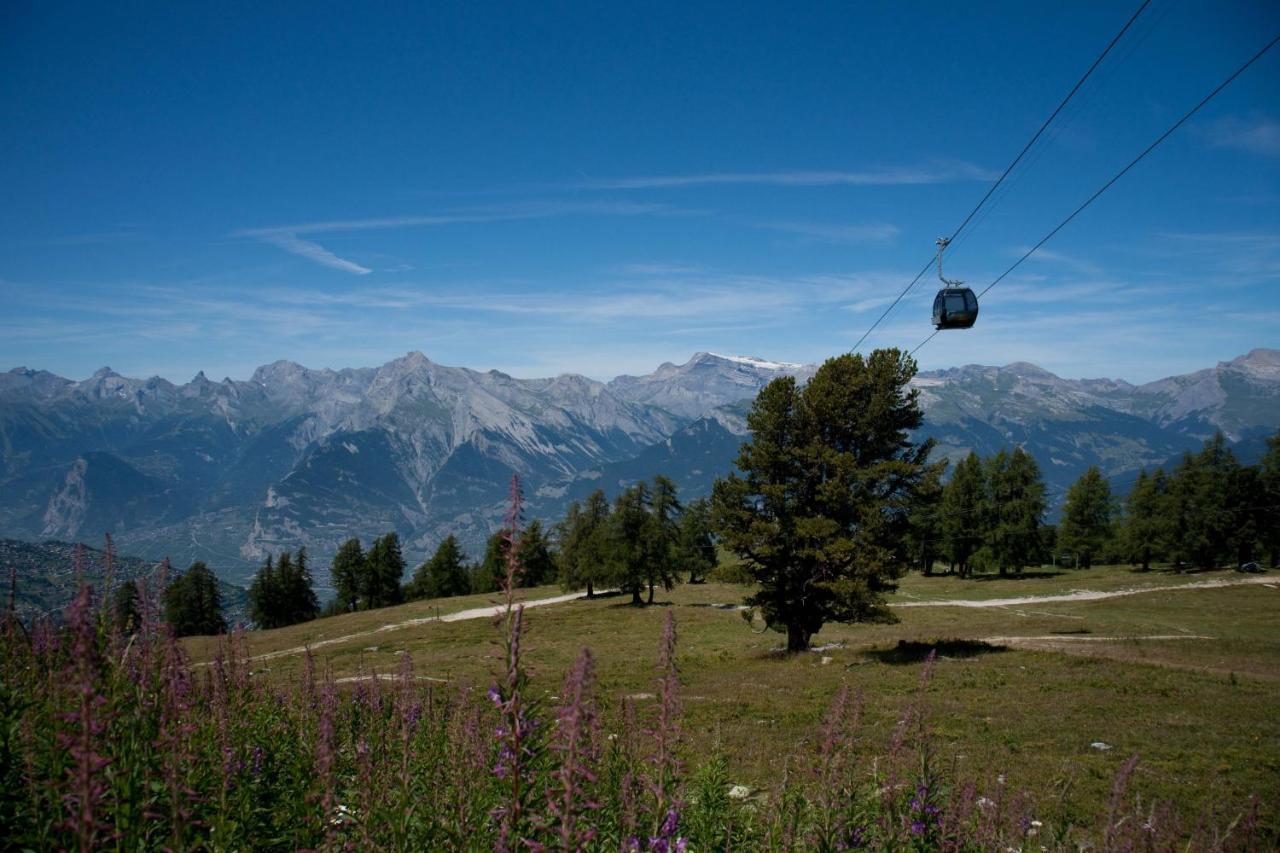 Ski Paradise MOUNTAIN&LUXE apartments Veysonnaz Bagian luar foto