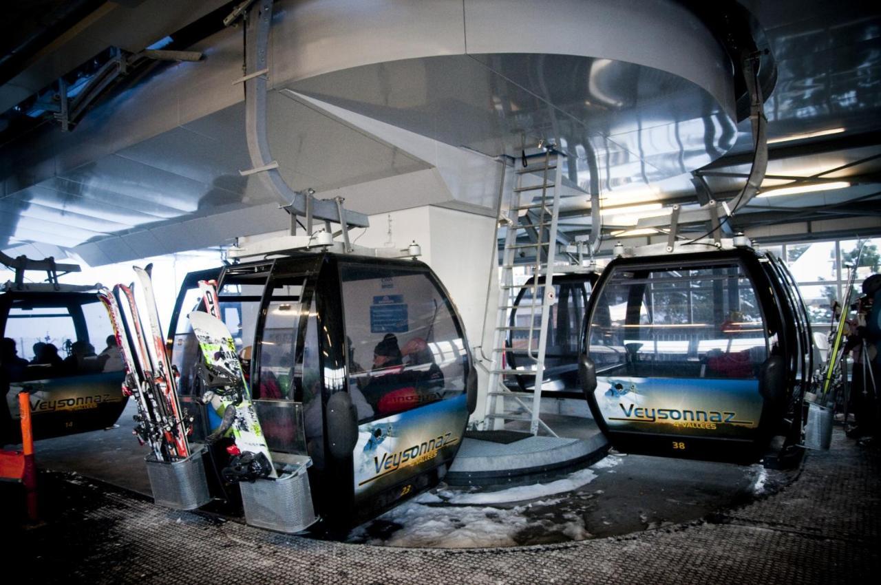 Ski Paradise MOUNTAIN&LUXE apartments Veysonnaz Bagian luar foto