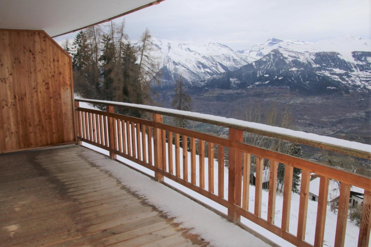 Ski Paradise MOUNTAIN&LUXE apartments Veysonnaz Bagian luar foto