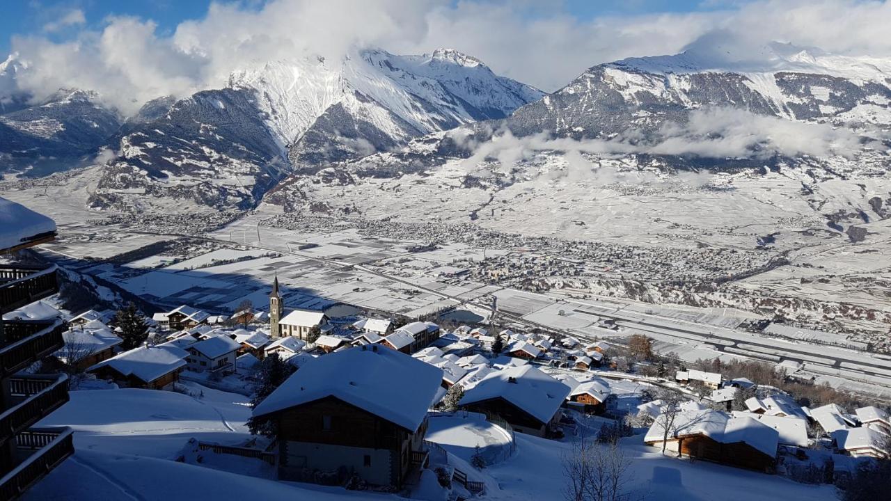 Ski Paradise MOUNTAIN&LUXE apartments Veysonnaz Bagian luar foto