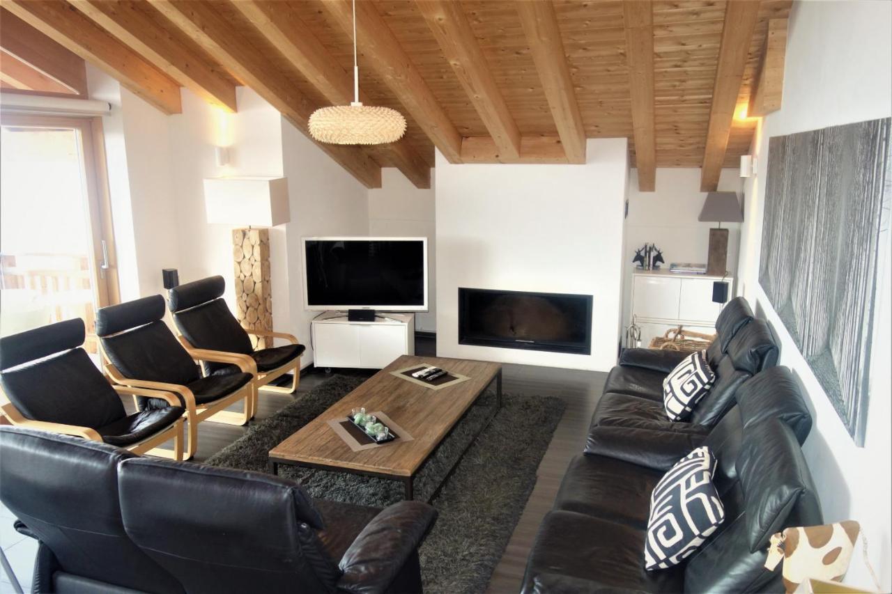 Ski Paradise MOUNTAIN&LUXE apartments Veysonnaz Bagian luar foto