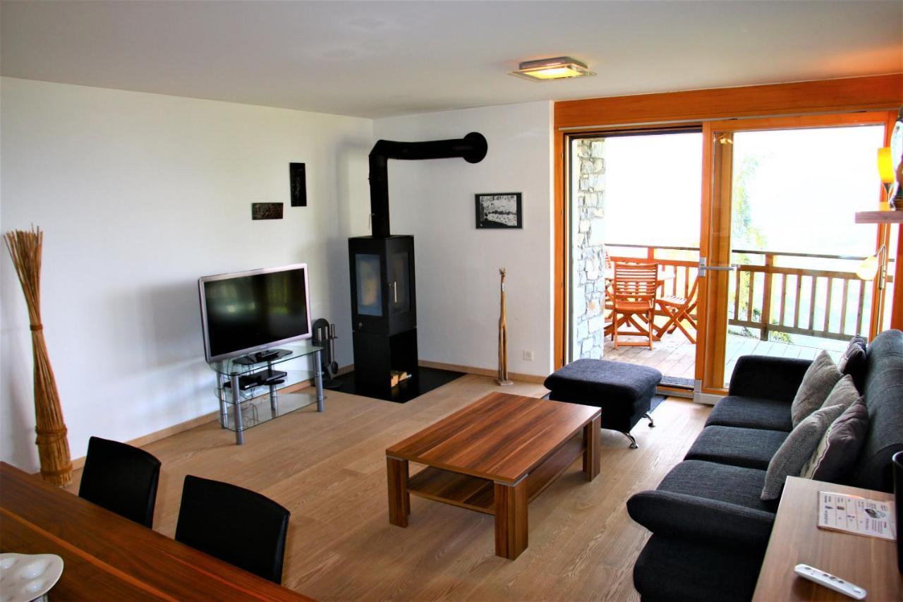 Ski Paradise MOUNTAIN&LUXE apartments Veysonnaz Bagian luar foto