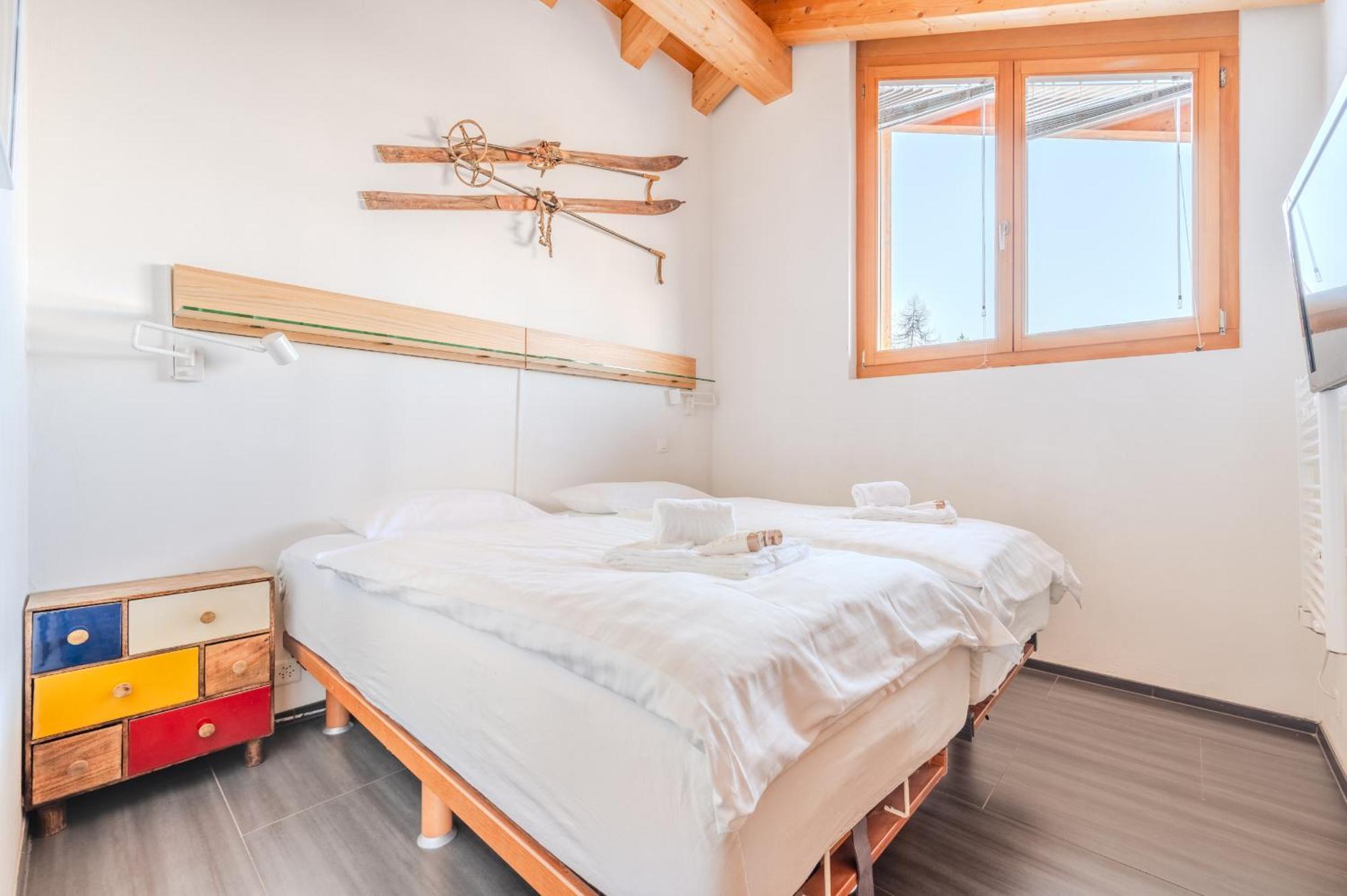 Ski Paradise MOUNTAIN&LUXE apartments Veysonnaz Bagian luar foto
