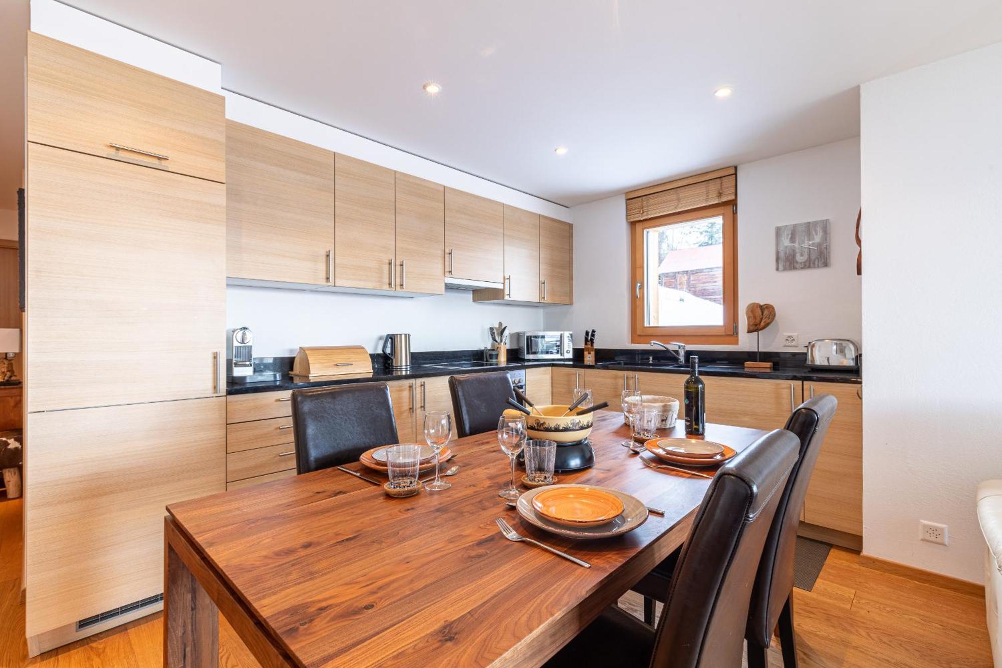 Ski Paradise MOUNTAIN&LUXE apartments Veysonnaz Bagian luar foto